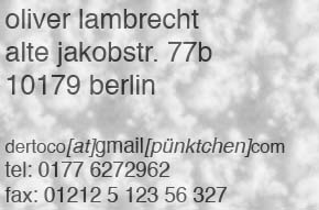 impressum impressum